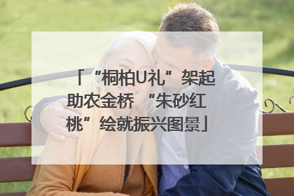 “桐柏U礼”架起助农金桥 “朱砂红桃”绘就振兴图景