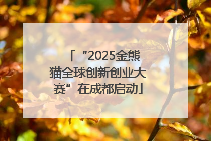 “2025金熊猫全球创新创业大赛”在成都启动