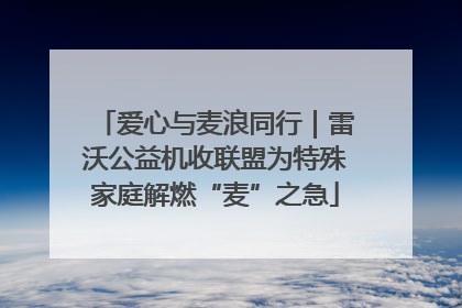 爱心与麦浪同行｜雷沃公益机收联盟为特殊家庭解燃“麦”之急
