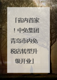 省内首家！中免集团青岛市内免税店转型升级开业