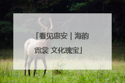 看见惠安｜海韵霓裳 文化瑰宝