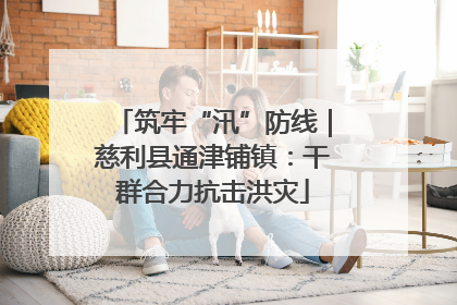 筑牢“汛”防线｜慈利县通津铺镇：干群合力抗击洪灾