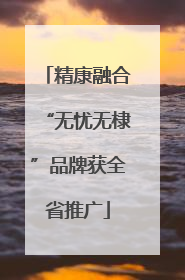 精康融合“无忧无棣”品牌获全省推广