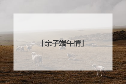 亲子端午情