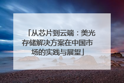 从芯片到云端：美光存储解决方案在中国市场的实践与展望