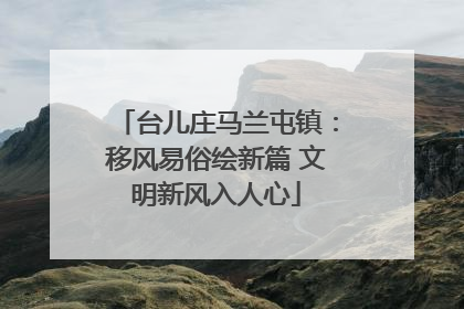 台儿庄马兰屯镇：移风易俗绘新篇 文明新风入人心