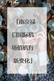 南京禄口国际机场值机有新变化