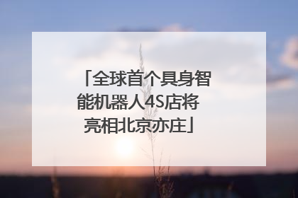 全球首个具身智能机器人4S店将亮相北京亦庄