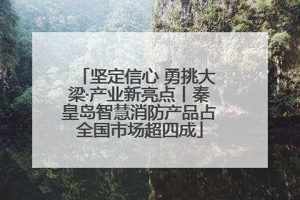 坚定信心 勇挑大梁·产业新亮点丨秦皇岛智慧消防产品占全国市场超四成
