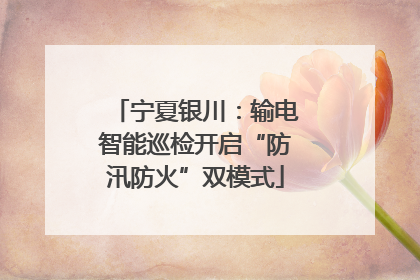 宁夏银川：输电智能巡检开启“防汛防火”双模式