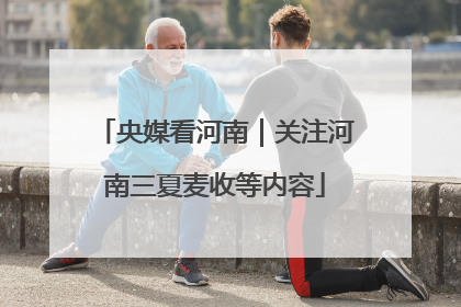 央媒看河南｜关注河南三夏麦收等内容