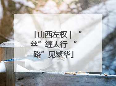 山西左权｜“丝”缠太行 “路”见繁华