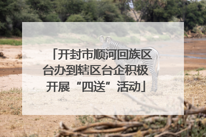 开封市顺河回族区台办到辖区台企积极开展“四送”活动