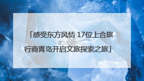 感受东方风情 17位上合旅行商青岛开启文旅探索之旅