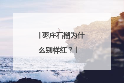枣庄石榴为什么别样红？