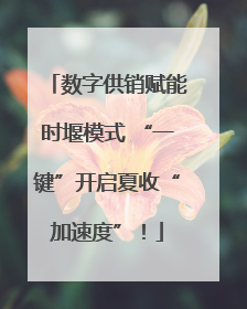 数字供销赋能时堰模式 “一键”开启夏收“加速度”！