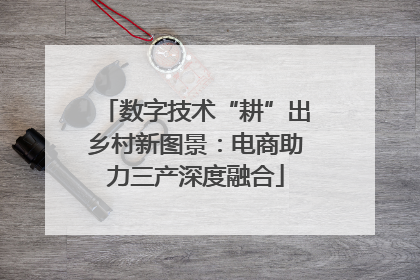 数字技术“耕”出乡村新图景：电商助力三产深度融合