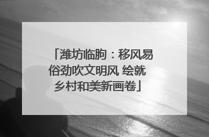 潍坊临朐：移风易俗劲吹文明风 绘就乡村和美新画卷