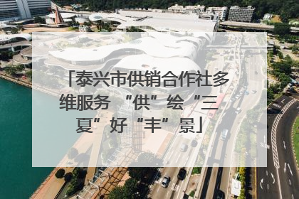 泰兴市供销合作社多维服务 “供”绘“三夏”好“丰”景
