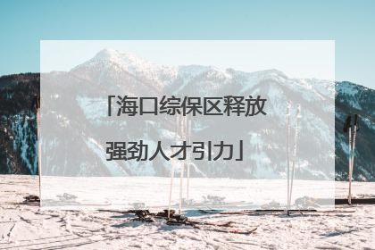 海口综保区释放强劲人才引力