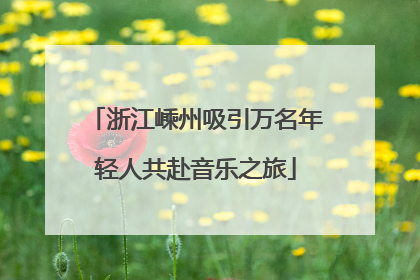 浙江嵊州吸引万名年轻人共赴音乐之旅
