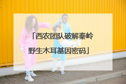 西农团队破解秦岭野生木耳基因密码