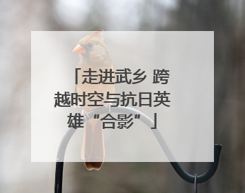 走进武乡 跨越时空与抗日英雄“合影”