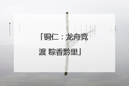 铜仁：龙舟竞渡 粽香黔里
